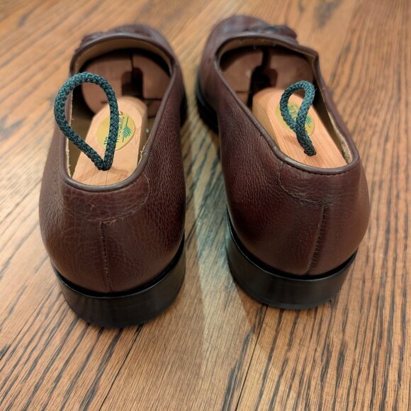 Allen Edmonds Italian Perugia Men\'s 9 Oxblood Loafers main image 7